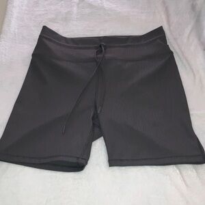 Fabletics Charcoal Bike Shorts